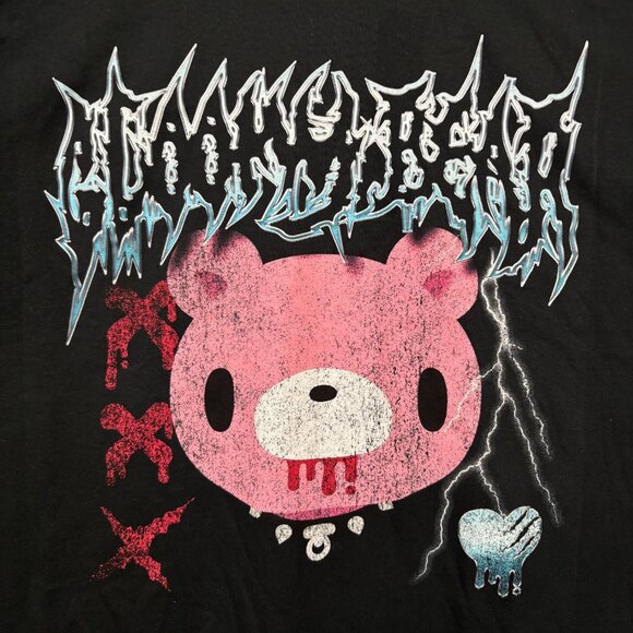 Gloomy Bear Metal Style T-Shirt Size Extra Large - Picture 2 of 5